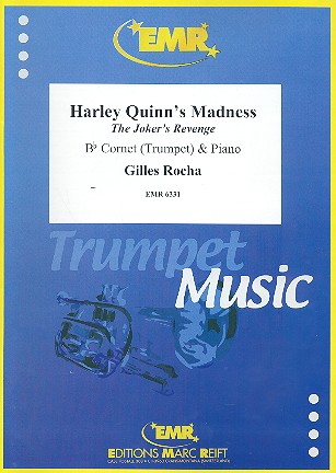 Harley Quinn's Madness  für Kornett (Trompete) und Klavier  
