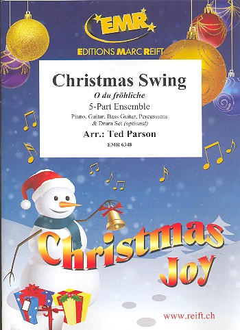 Christmas Swing (O du fröhliche)&nbsp;&nbsp;for 5-part ensemble (rhythm group ad lib)&nbsp;&nbsp;score and parts