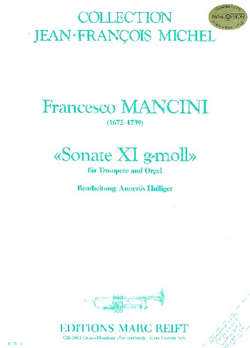 Sonate g-Moll Nr.11  für Trompete und Orgel  