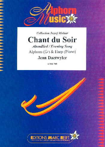 Chant du Soir for Alphorn in Gb&nbsp;&nbsp;and harp (piano)&nbsp;&nbsp;