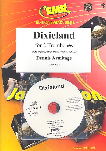 Dixieland (+CD) für Posaune  und Klavier (2 Posaunen)  (Piano, Bass and Drums auf Playback-CD)