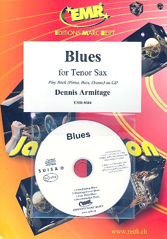 Blues (+CD): für 1-2 Tenorsaxophone  und Klavier  Stimmen