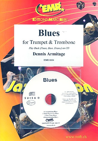 Blues (+CD): für Trompete, Posaune  und Klavier  