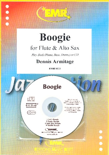 Boogie (+CD):  für Flöte, Altsaxophon und Klavier (Gitarre, Bass, Drums ad lib)  Partitur und Stimmen