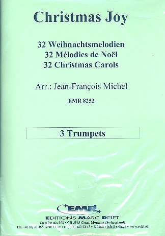 Christmas Joy für 3 Trompeten&nbsp;&nbsp;Partitur und Stimmen&nbsp;&nbsp;
