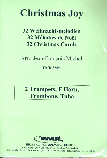 Christmas Joy&nbsp;&nbsp;für 2 Trompeten, Horn, Posaune und Tuba&nbsp;&nbsp;Stimmen