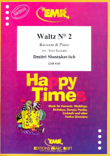 Waltz no.2&nbsp;&nbsp;for bassoon and piano&nbsp;&nbsp;