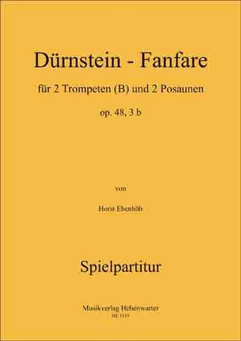 Ebenhöh, Horst FANFARE für 2 Trompeten und 2 Posaunen Op.48, 3 b  2 Trompeten & 2 Posaunen  Partitur & Stimmen