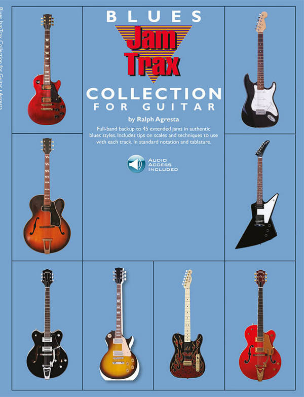 Blues Jam Trax Collection (+Online-Audio)&nbsp;&nbsp;for guitar/tab&nbsp;&nbsp;