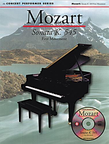 W.A. Mozart: Allegro (Sonata In C K.545)&nbsp;&nbsp;Piano&nbsp;&nbsp;Buch & CD-ROM