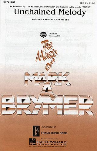 Alex North: Unchained Melody (TBB)&nbsp;&nbsp;Men's Voices, Piano Accompaniment&nbsp;&nbsp;