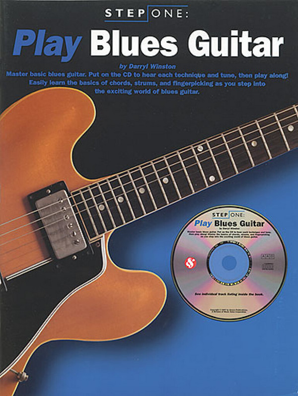 Step One Play Blues Guitar&nbsp;&nbsp;Guitar Tab(with Chord Symbols)&nbsp;&nbsp;Tuition Books/Guitar & Bass/Guitar Tab/Blues/Instrumental Tutor