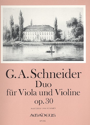 Duo op.30 für Viola und begleitende Violine    