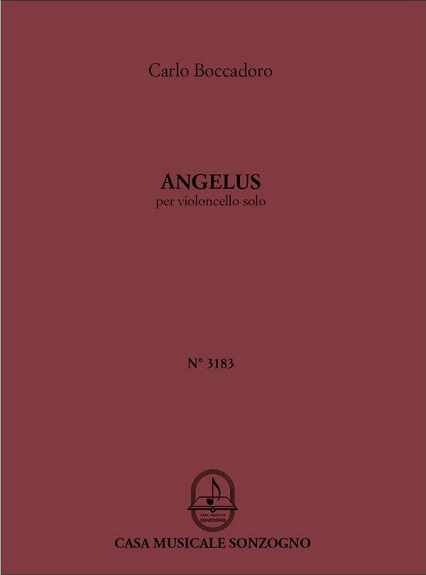 Angelus  per violoncello  