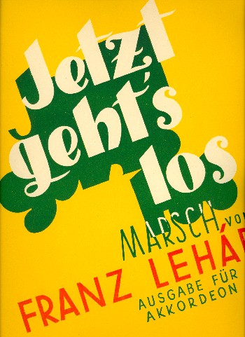 Jetzt geht's los!&nbsp;&nbsp;für Akkordeon (mit Klavier-Direktion)&nbsp;&nbsp;