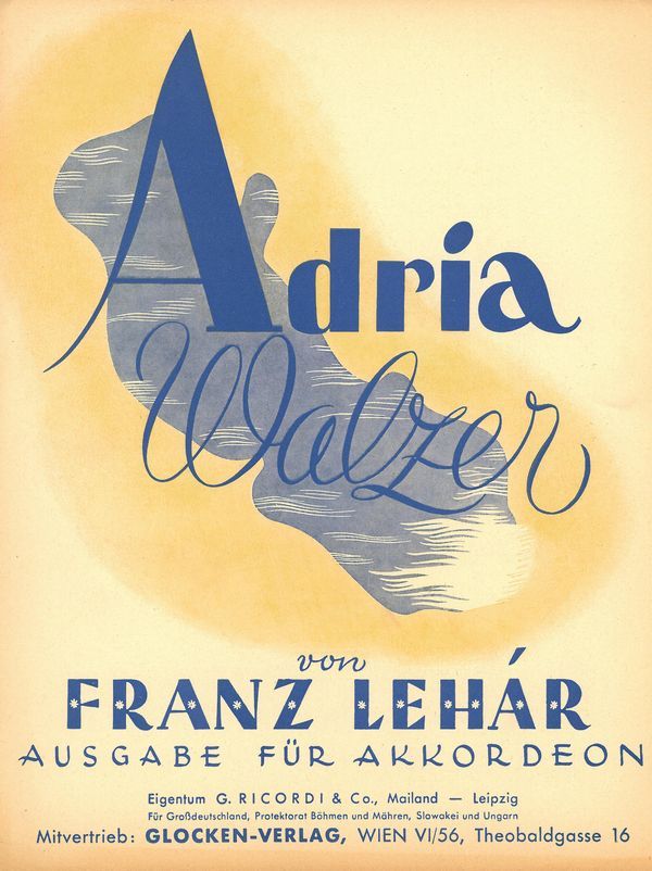 Adria - Walzer    für Akkordeon