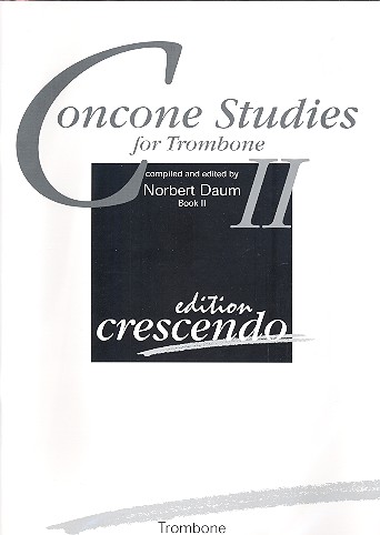 Concone Studies vol.2 &nbsp;&nbsp;for trombone&nbsp;&nbsp;