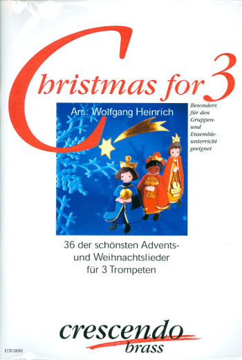 Christmas for 3  für 3 Trompeten  Spielpartitur