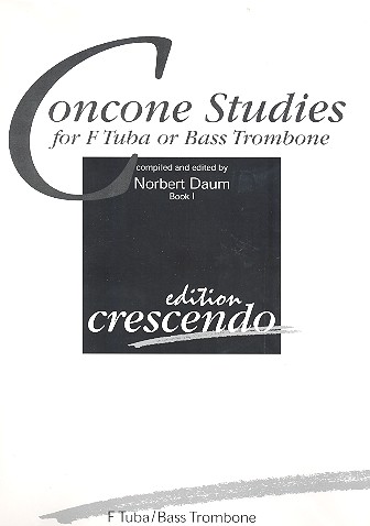 Studies vol.1  für Tuba in F (Bassposaune)  