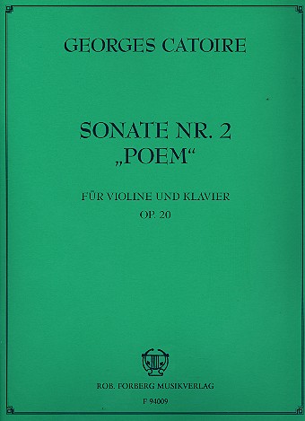 Sonate Nr.2  für Violine und Klavier  