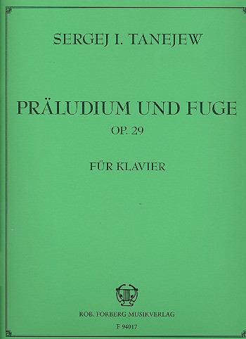 Prélude und Fuge op.29  für Klavier  