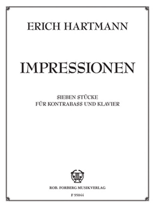 Impressionen für Kontrabass und Klavier    