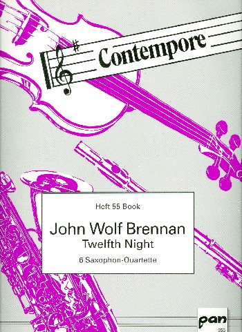 Twelfth Night  für 4 Saxophone  Partitur