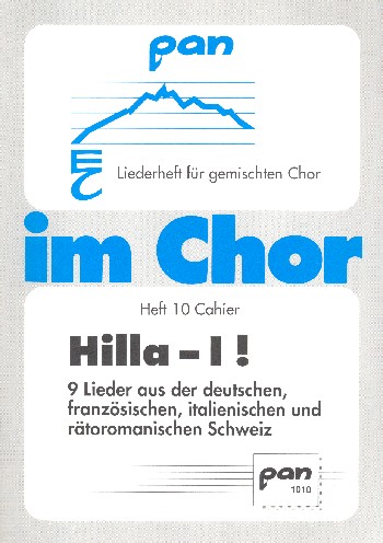 Hilla-I!&nbsp;&nbsp;für gem Chor a cappella&nbsp;&nbsp;Partitur