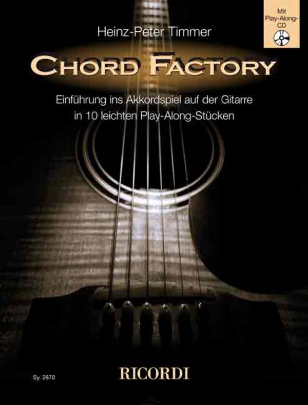 Chord Factory (+CD)  für Gitarre  