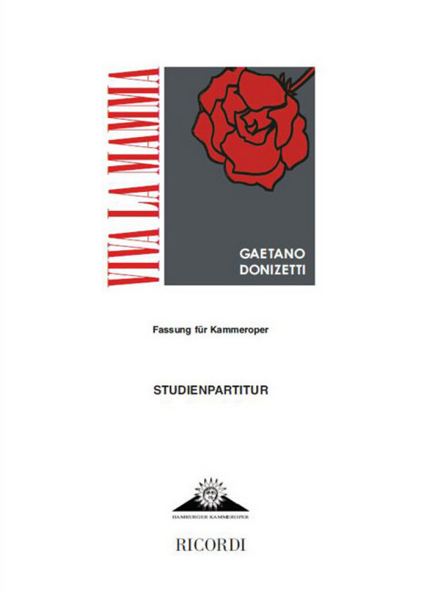 Viva la mamma (Fassung für Kammeroper)&nbsp;&nbsp;&nbsp;&nbsp;Studienpartitur (dt)