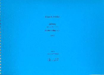 Zeitung  für einen Schlagzeuger (mit Elektronik)  