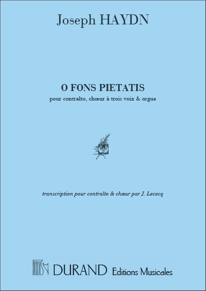 Haydn  O Fons Pietatis Choeur&nbsp;&nbsp;Choir&nbsp;&nbsp;