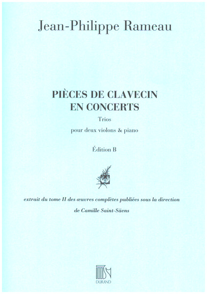 Pièces en Concert Ed. B 2 &nbsp;&nbsp;pour  2 violons et piano&nbsp;&nbsp;