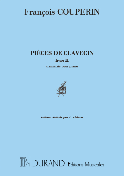 Pièces de clavecin livre 2 ordres 6-12  pour piano  