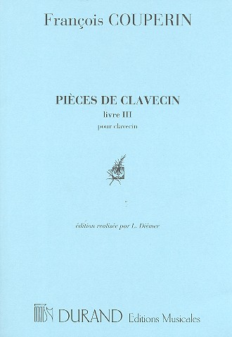 Pièces de clavecin livre 3 ordres 13-19  pour piano53,70  