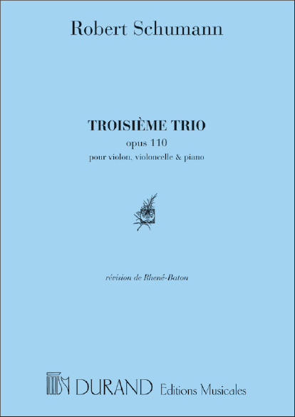Trio Nr.3 op.110 für Violine, Violoncello&nbsp;&nbsp;und Klavier&nbsp;&nbsp;Stimmen