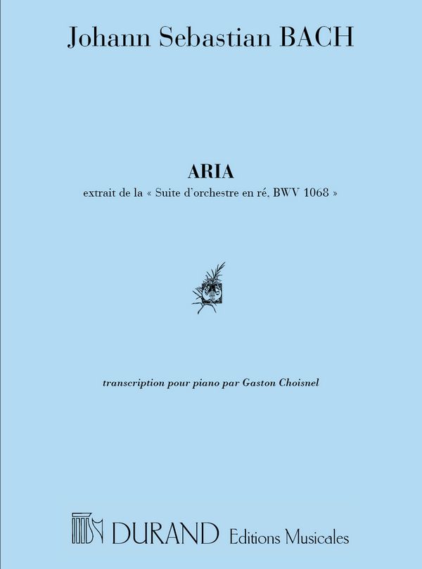 Aria BWV1068  pour piano  