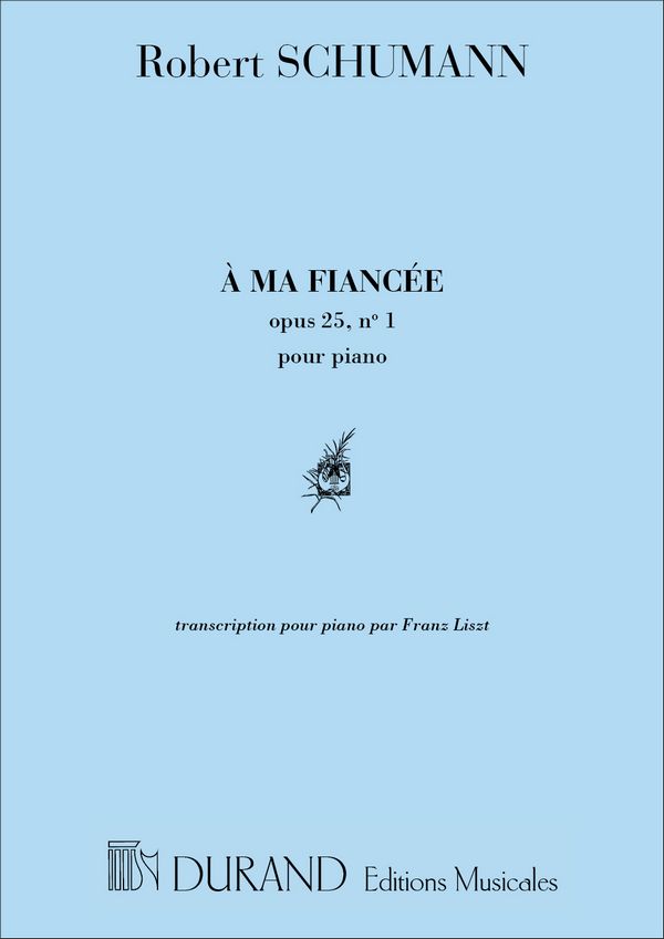 A ma fiancee op25,1  for piano  