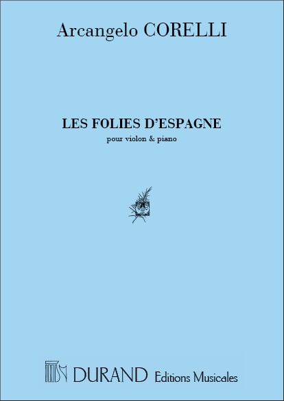 Corelli  Folies D'Espagne Vl-Piano&nbsp;&nbsp;Violin and Piano&nbsp;&nbsp;