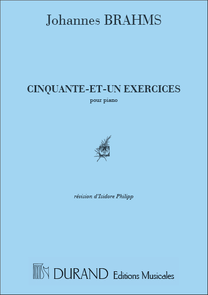 J. Brahms 51 Exercices, Pour Piano (I. Philipp)&nbsp;&nbsp;Pianoforte&nbsp;&nbsp;
