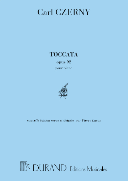 Toccata op. 92&nbsp;&nbsp;pour piano&nbsp;&nbsp;