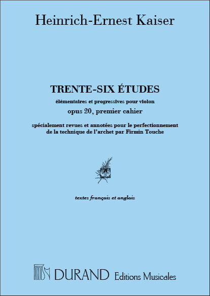 Kayser  36 Etudes Vol. 1 Violon&nbsp;&nbsp;Violin&nbsp;&nbsp;