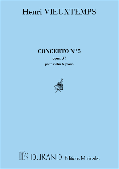 Vieuxtemps  Concerto N 5 Violon-Piano&nbsp;&nbsp;Violin and Piano&nbsp;&nbsp;