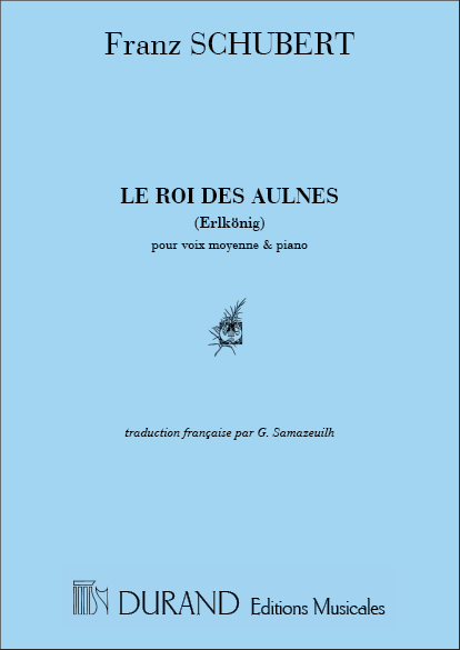 Schubert  Roi Des Aulnes Vx. Moy-Piano (Elkoning&nbsp;&nbsp;Vocal and Piano&nbsp;&nbsp;