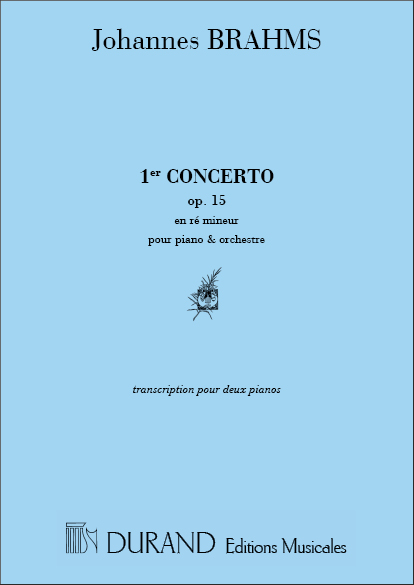 Concerto no.1 en re mineur op.15  Op 15&nbsp;&nbsp;pour piano et orchestre&nbsp;&nbsp;2 pianos