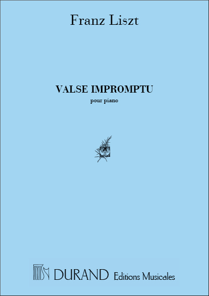 F. Liszt Valse Impromptu, Pour Piano&nbsp;&nbsp;Piano&nbsp;&nbsp;