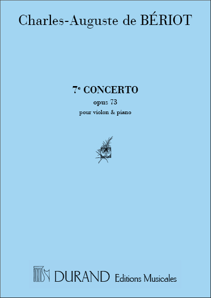 Beriot  Concerto N 7 Vl-Piano&nbsp;&nbsp;Violin and Piano&nbsp;&nbsp;