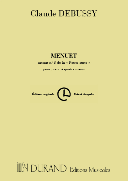 C. Debussy Menuet 4 Mains (Petite Suite )&nbsp;&nbsp;Piano 4 hands&nbsp;&nbsp;