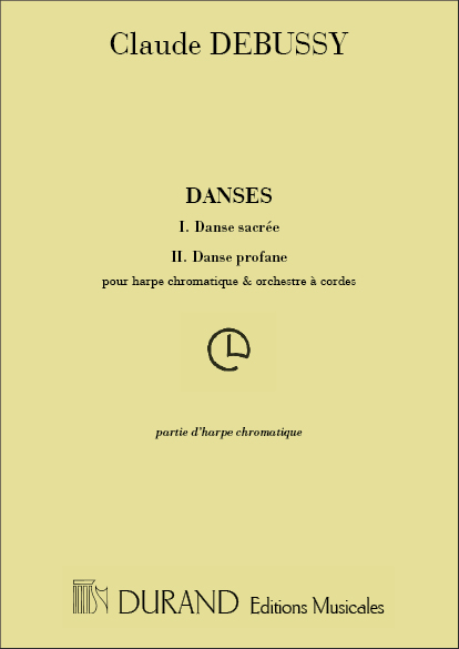 C. Debussy Danses Hp Chromatique&nbsp;&nbsp;Harp or Harps&nbsp;&nbsp;