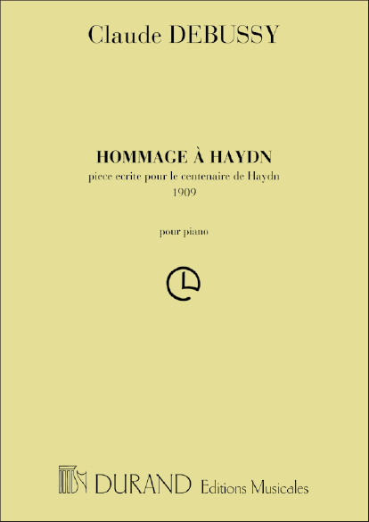 Debussy Hommage A Haydn Piano&nbsp;&nbsp;Pianoforte&nbsp;&nbsp;